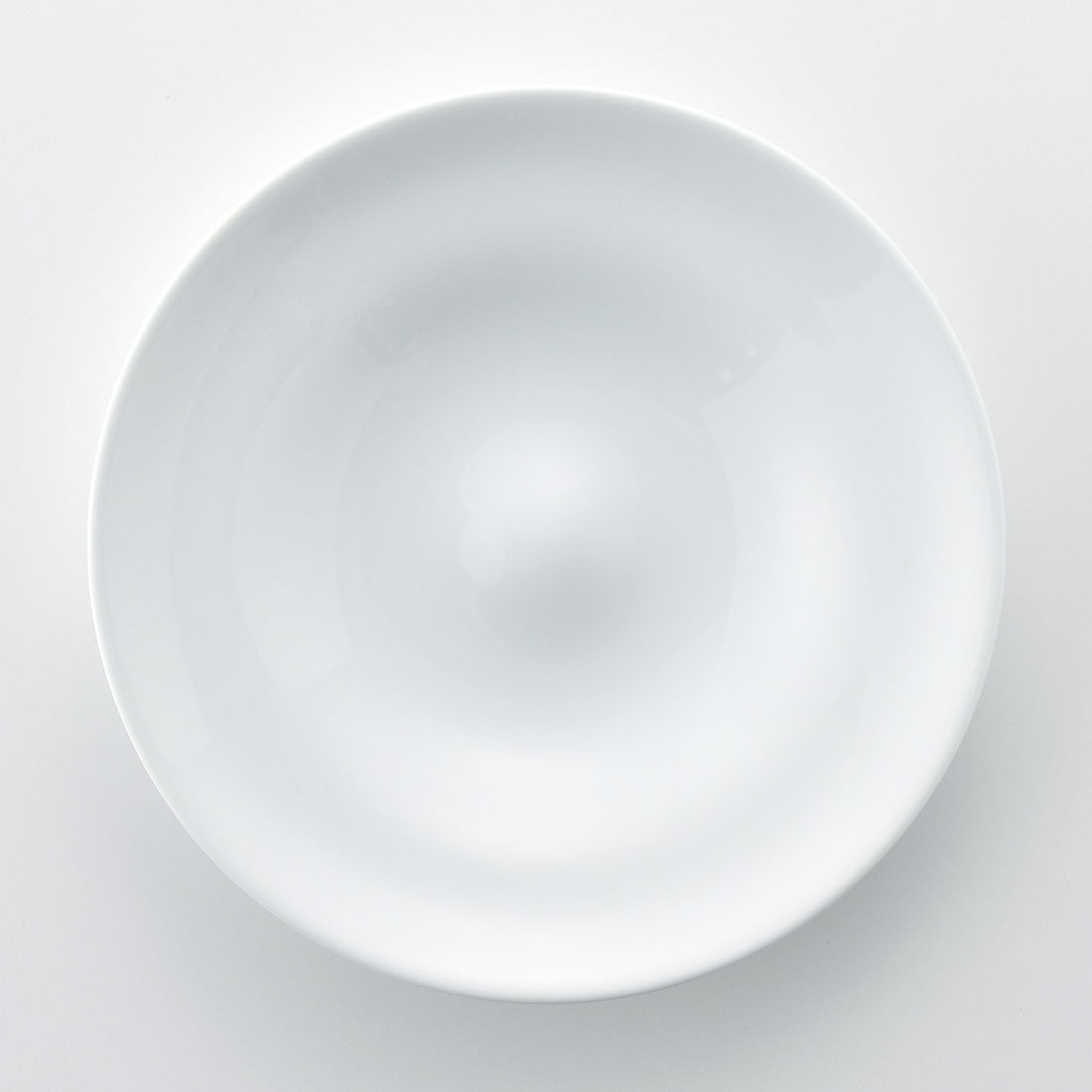 ゆるり 皿(大) 白磁 ｜ 白山陶器直営オンラインストア